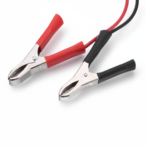 2PCS Car Battery Alligator Clamp Clip Cigarette Lighter Power Adapter Socket 12V