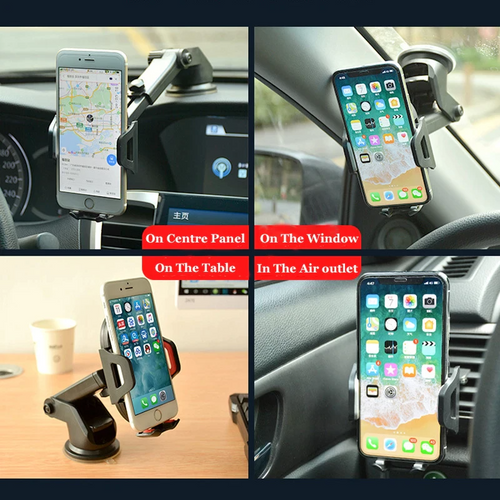 360° Universal Mount Holder Car Stand Windshield For Mobile Cell Phone GPS 