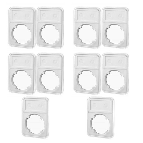 10pcs Coin Display Slabs 38mm Graded Storage for MORGAN/PEACE/IKE SILVER DOLLAR by The Perfect Part – Bags & Organizers in New condition from The Perfect Part for a low price
