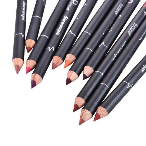 12Pcs Women Waterproof Lipstick Long Lasting Matte Lip Liner Pencil Lip Pen Set by The Perfect Part – Health & Grooming in New condition from The Perfect Part for a low price