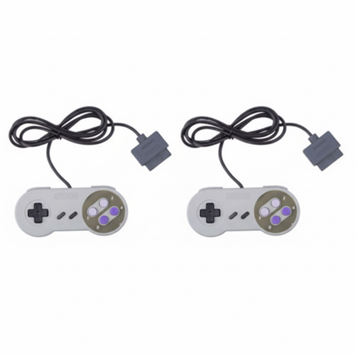 2 FOR New Super Nintendo SNES System Console Replacement Controller 6FT SNS-005 by The Perfect Part – Gaming Accessories in New condition from The Perfect Part for a low price