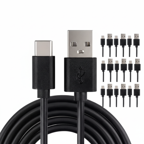 10x Type C to USB-A Fast Charge Cable Cord Charging Quick Charger Bulk Wholesale by The Perfect Part – Electronics in New condition from The Perfect Part for a low price