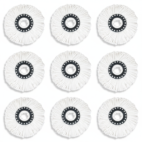 6 Pack Replacement Microfiber Mop Head Refill 360° Spin Easy Cleaning For Mop by The Perfect Part – Home & Kitchen in New condition from The Perfect Part for a low price