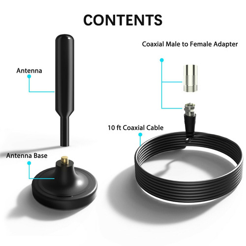 300 Miles Upgraded TV Antenna Digital HD Antenna Indoor HDTV 1080P 4K Long Range by The Perfect Part – Electronics in New condition from The Perfect Part for a low price