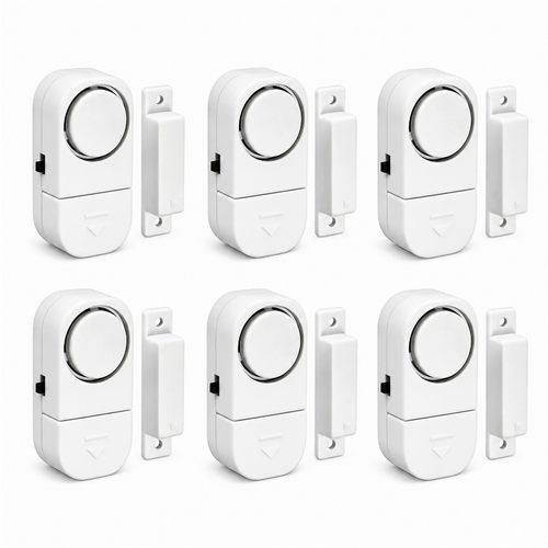 6 PCS WIRELESS Home Window Door Burglar Security ALARM System Magnetic Sensor by The Perfect Part – Home Improvement in New condition from The Perfect Part for a low price