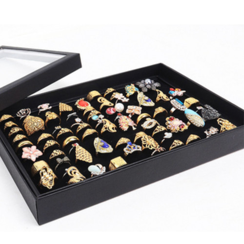 100 Slots Jewelry Ring Display Organizer Tray Holder Earrings Storage Box Case by The Perfect Part – Jewelry & Accessories in New condition from The Perfect Part for a low price