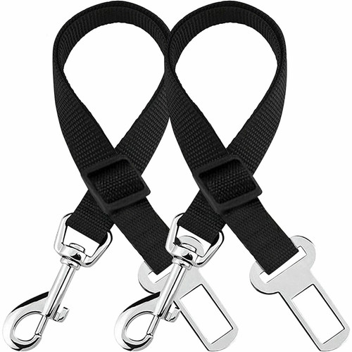 2 Pack Cat DOG PET Safety Seatbelt Car Vehicle Seat Belt Adjustable Harness Lead by The Perfect Part – Pet Supplies in New condition from The Perfect Part for a low price