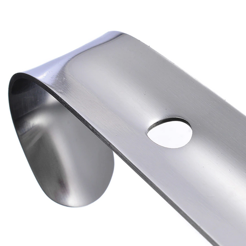 22in Extra Long Handle Shoe Horn Stainless Steel Metal Shoes Remover Shoehorn US
