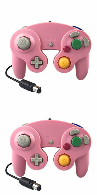 2 Pack Wired NGC Controller Gamepad for Nintendo GameCube GC & Wii U Console USA