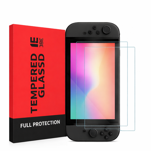 2x HD Tempered Glass Screen Protector Guard For Nintendo Switch 2 2025/OLED/Lite