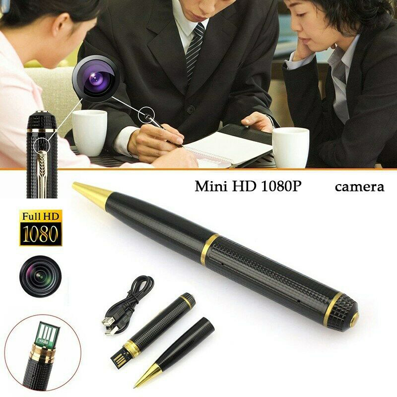 1080P HD Pocket Pen Camera Hidden Cam Mini Body Video Recorder DVR Security  USB