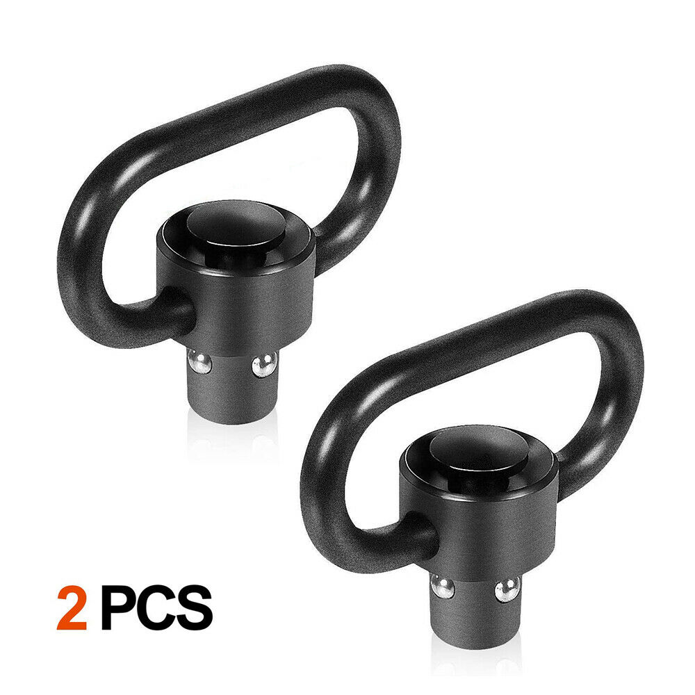 TACFUN 4 Pack Heavy Duty QD Quick Detach Sling Swivel Mounts For Rifle