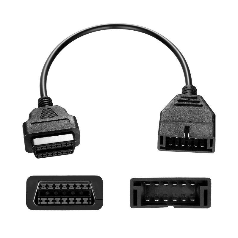 Kit Adaptateur OBD2 Mâle 16 Broches - Facile à Installer Pour Diagnostic Auto, Compatible Vieilles Voitures