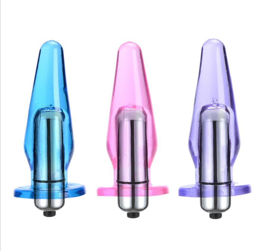 Vibrating Butt Plug Anal Sex-toys for Women Men Couple Bead Adult Toys  Massager