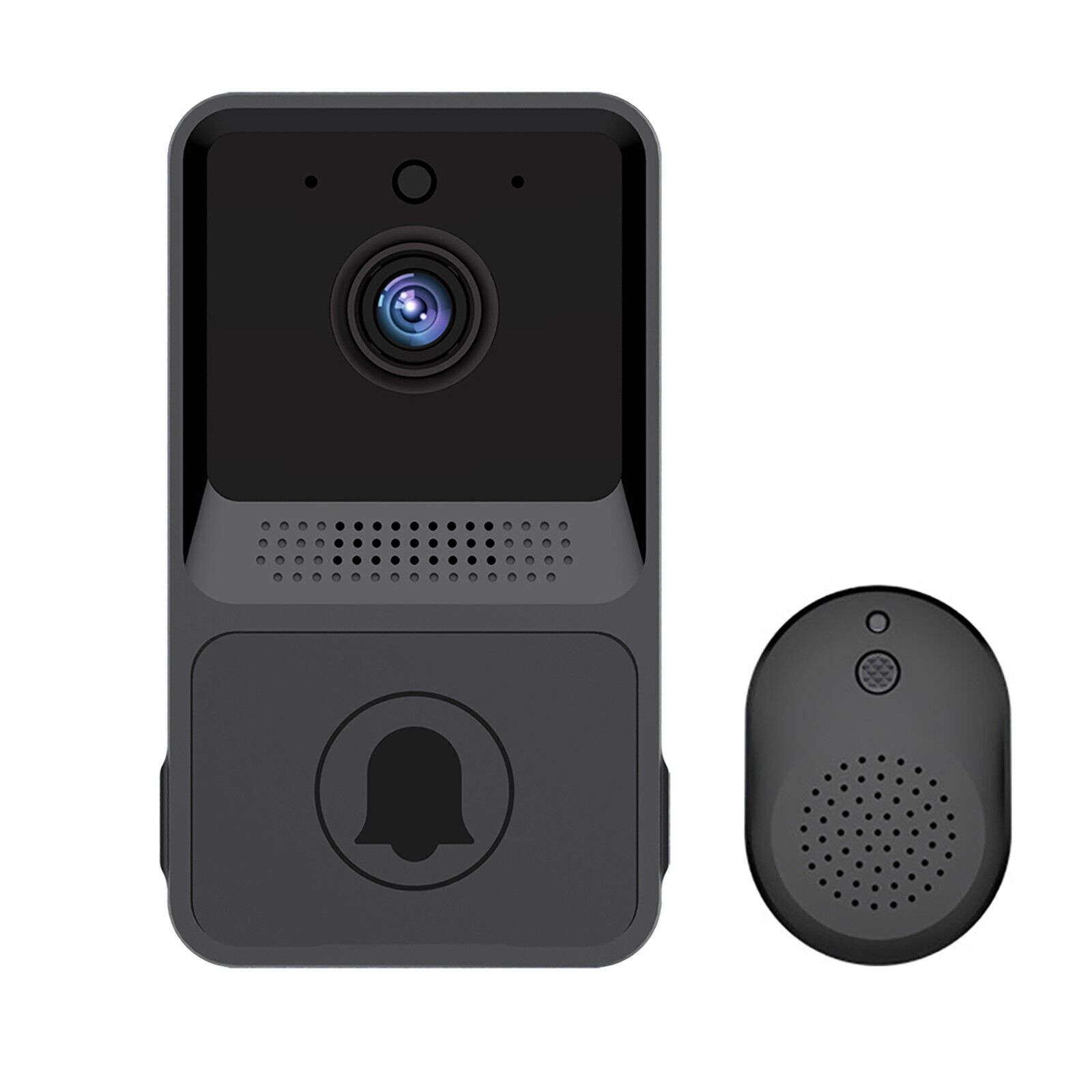 Campainha Câmera Visual De Vídeo Sem Fio Smart MINI Doorbell Wifi