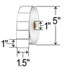 Zebra 1.50" x 1" Direct Thermal Labels (S-11266)
