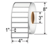 Zebra 4" x 1" Thermal Transfer Label TH41-1P