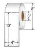 Zebra 4" x 10"  Thermal Transfer Labels TH410-1P