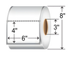 Zebra 6" x 4" Thermal Transfer Labels TH64-1P