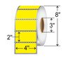 TH42-1PY - Zebra 4" x 2" Yellow Thermal Transfer Labels