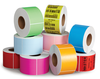 Zebra 4" x 6" Fluor. Red Thermal Transfer Labels TH46-1PFR