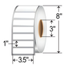 Zebra 3.5" x 1" Thermal Transfer Labels (No Perforations) TH351-1
