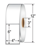 Zebra 4" x 6" Direct Thermal Labels (No Perforations) DT46-1