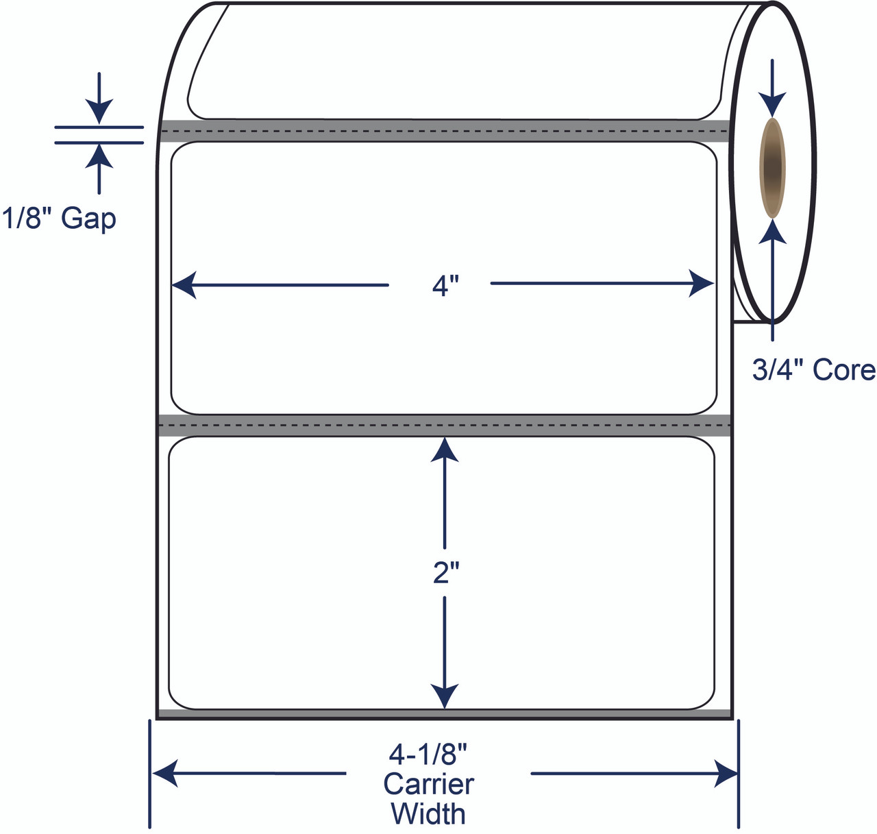 Zebra ZQ630 Labels • 510636 • S-13027 Uline