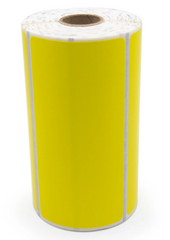 Zebra Yellow 4" x 2" Mobile Printer Labels 510638 (S-13027Y)