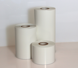 Markem Bright White 55mm x 900m Ribbon - 18108617