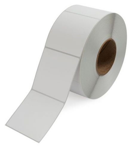 RDE-4-4-1500-3 - Zebra 4" x 4" Direct Thermal Labels Removable Adhesive