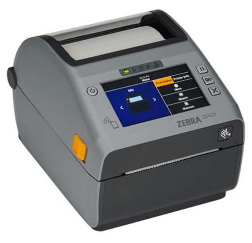Zebra ZD621 Wireless and Bluetooth Printer with LCD Screen ZD6A142-D01L01EZ (203dpi)