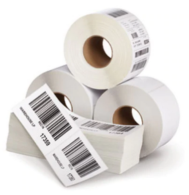 Zebra 2.20 x 0.50 Direct Thermal Labels - 8000D Jewelry (Jewelry Butterfly  Label w/o flaps) - 1 Core Rolls - 21060 Labels