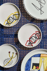 Petites assiettes en céramique - Branche Corail