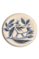 Grandes assiettes en céramique - Le Coq Couronné