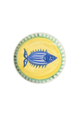 Petites assiettes en céramique - Poisson rayé
