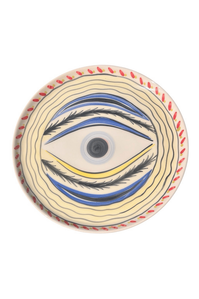 Grandes assiettes en céramique - L'Œil Méditerranéen