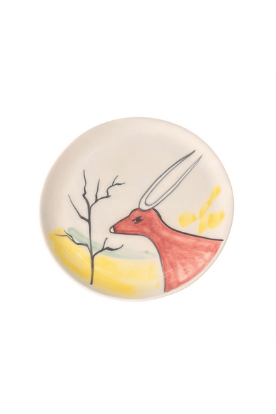Petites assiettes en céramique - Antilope Solaire