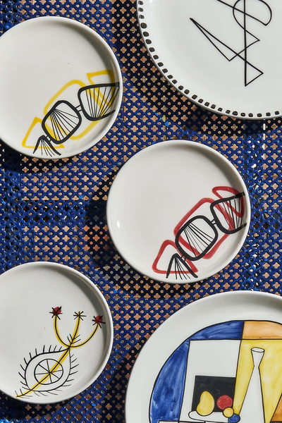 Petites assiettes en céramique - Oiseau Riviera