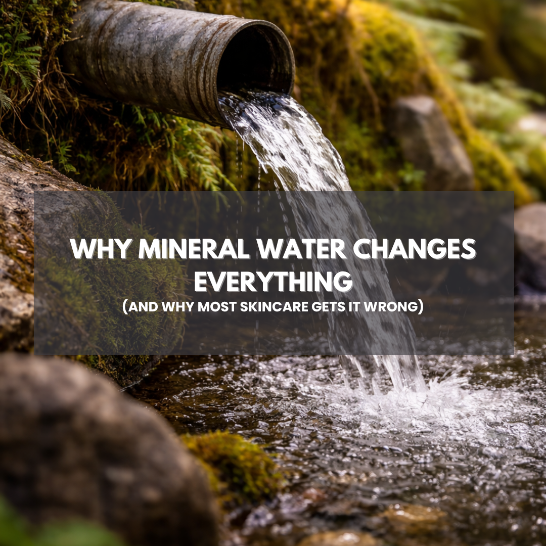 Why Mineral Water Changes Everything (And Why Most Skincare Gets It Wrong)