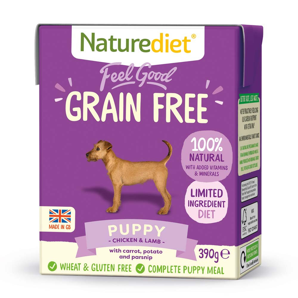 Nature Diet Feel Good Chicken Grain-Free Wet Puppy Dog Food