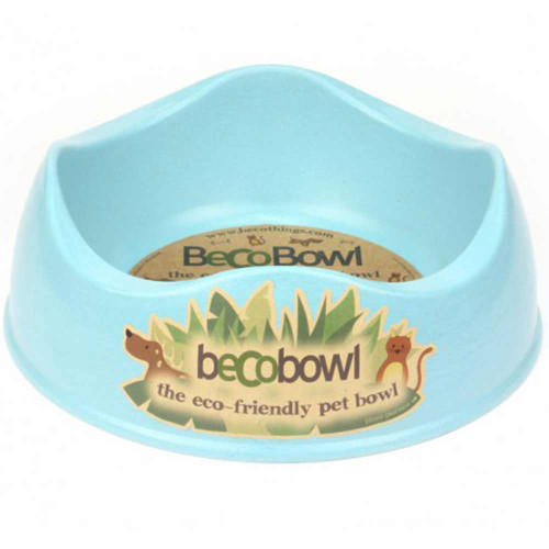 Beco Bamboo Dog Bowl - Blue Beco Bamboo Dog Bowl - Blue