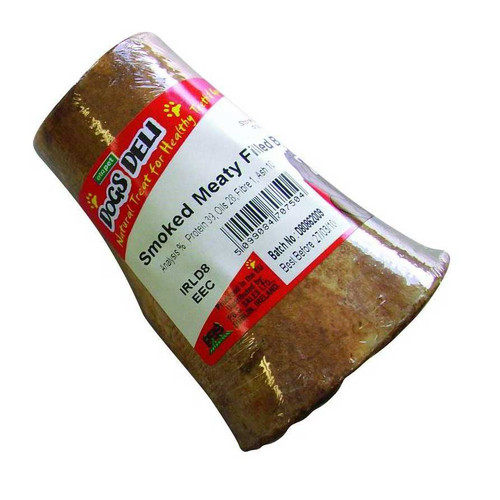 Chanelle Deli Smoked Meaty Filled Bone Chew Dog Treats