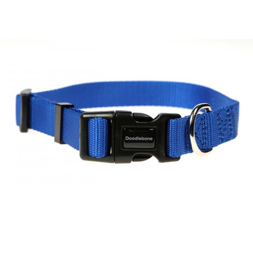 Doodlebone Adjustable Dog Collar - Sapphire