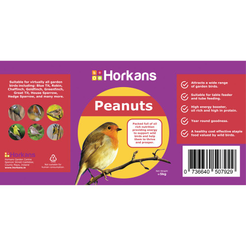 Horkans Peanuts Bucket - 5kg