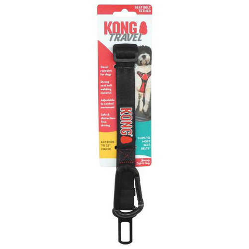 Kong Travel Seat Belt Tether Dog Harnesses