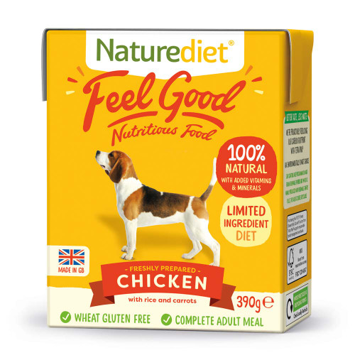 Nature Diet Feel Good Chicken Wet Adult Dog Food