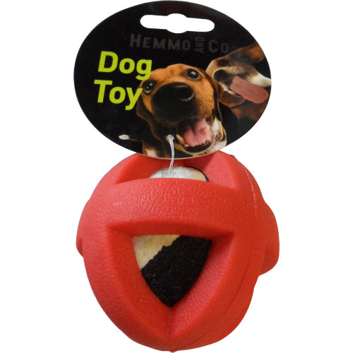 Hem & Boo TPR Covered Ball Dog Toy