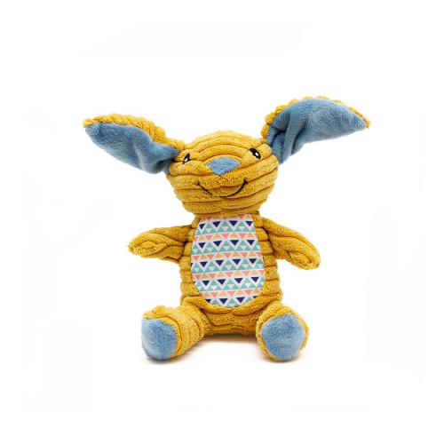 Cuddle Me Knot Yellow Rabbit 16cm