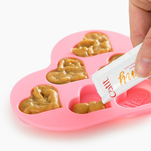 Catit Heart Shaped Silicone Cat Ice Tray